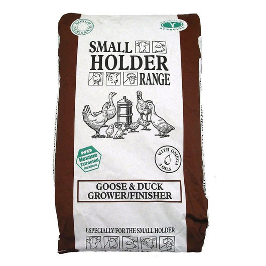 Allen & Page Small Holder Goose & Duck Grower/Finisher Pellets 20kg Allen & Page