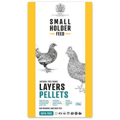 Allen & Page Small Holder Range Natural Free Range Layers Pellets 20kg Allen & Page