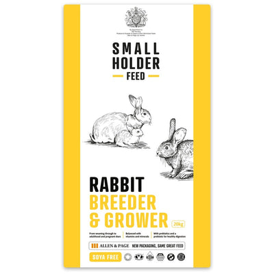 Allen & Page Rabbit Breeder & Grower Pellets 20kg Allen & Page