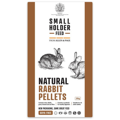 Allen & Page Natural Rabbit Pellets 20kg Allen & Page