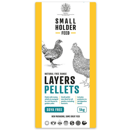Allen & Page Small Holder Range Natural Free Range Layers Pellets 5kg Allen & Page