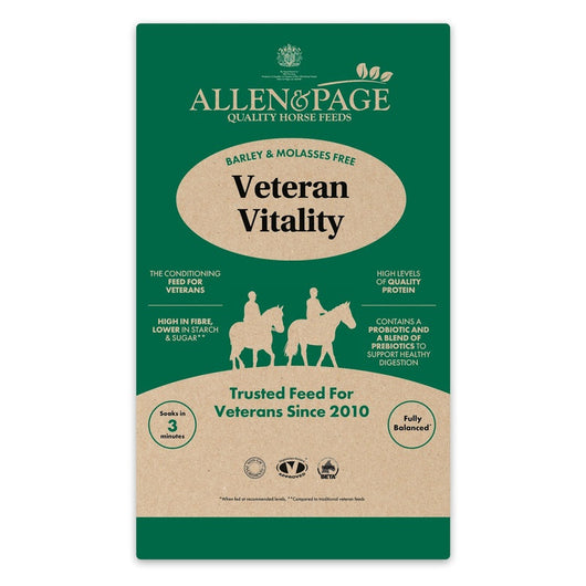 Allen & Page Veteran Vitality Horse Feed 20kg Allen & Page