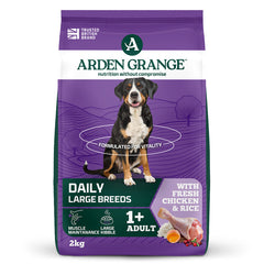 Arden Grange Adult Large Breed Chicken & Rice 2kg Arden Grange