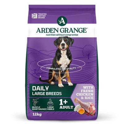 Arden Grange Adult Large Breed Chicken & Rice 12kg Arden Grange