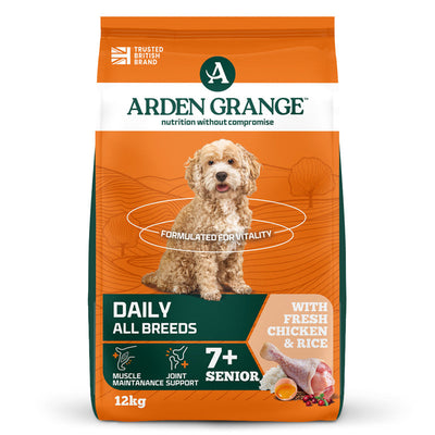 Arden Grange Senior Chicken & Rice 12kg Arden Grange