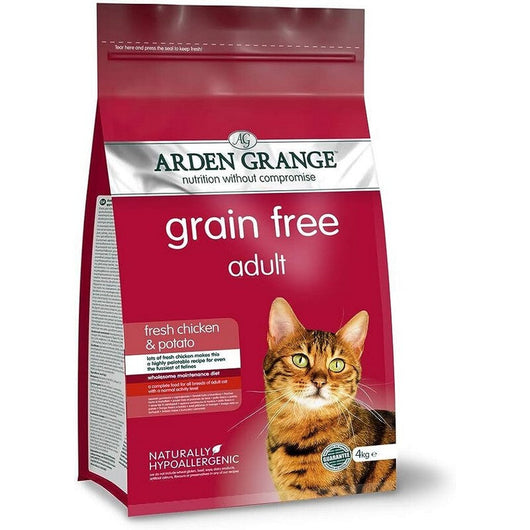 Arden Grange Adult Cat Grain Free Chicken & Potato 4kg Arden Grange