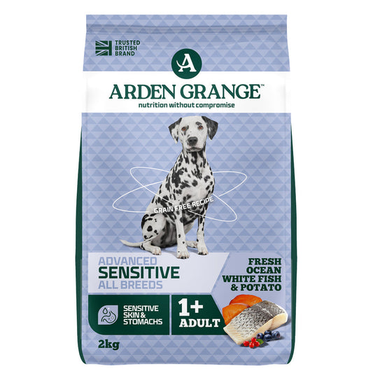Arden Grange Adult Sensitive Ocean White Fish & Potato 2kg Arden Grange