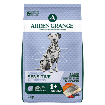 Arden Grange Adult Sensitive Ocean White Fish & Potato 2kg Arden Grange