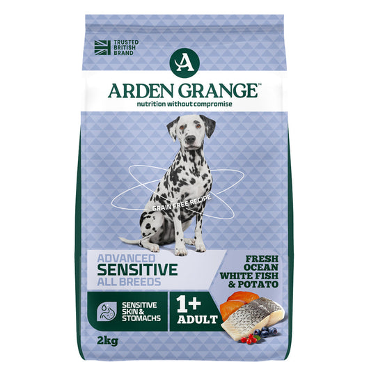 Arden Grange Adult Sensitive Ocean White Fish & Potato 2kg Arden Grange