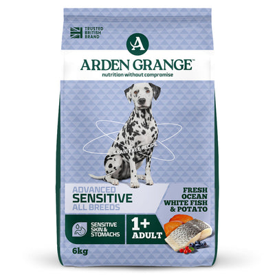 Arden Grange Adult Sensitive Ocean White Fish & Potato 6kg Arden Grange