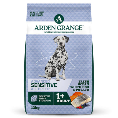 Arden Grange Adult Sensitive Ocean White Fish & Potato 12kg Arden Grange