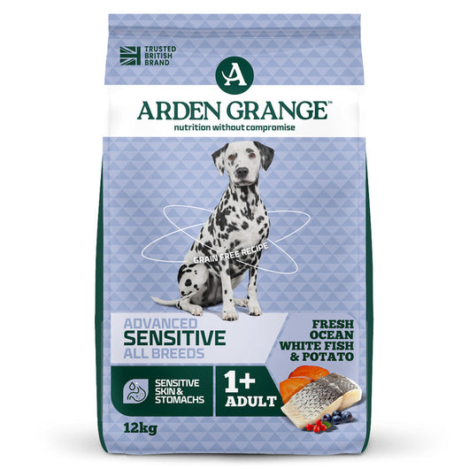 Arden Grange Adult Sensitive Ocean White Fish & Potato 12kg Arden Grange