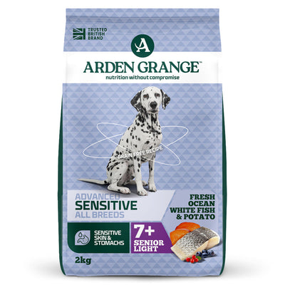 Arden Grange Senior/Light Sensitive Ocean White Fish & Potato 2kg Arden Grange