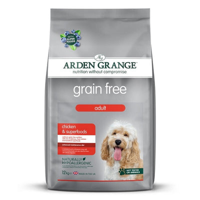Arden Grange Adult Grain Free Chicken & Superfoods 12kg Arden Grange