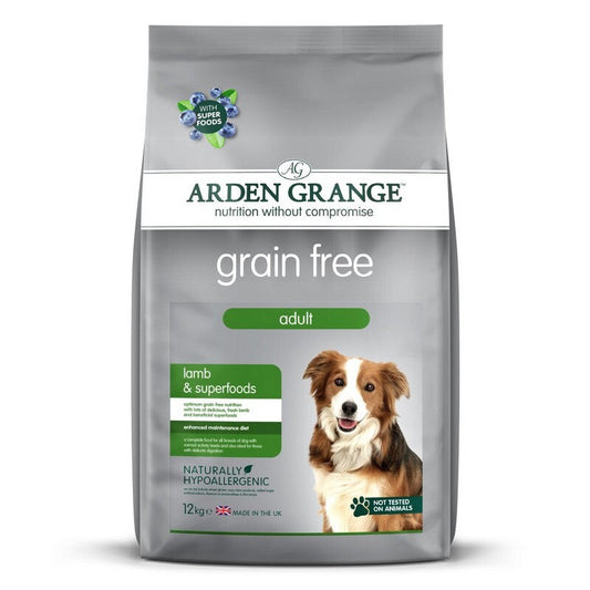 Arden Grange Adult Grain Free Lamb & Superfoods 12kg Arden Grange
