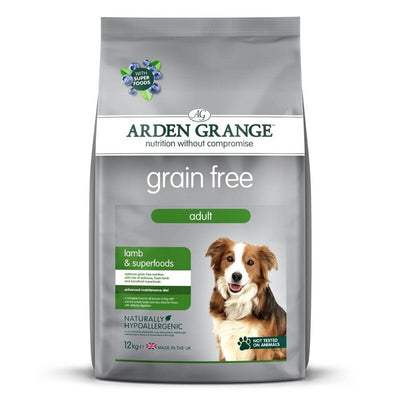 Arden Grange Adult Grain Free Lamb & Superfoods 12kg Arden Grange
