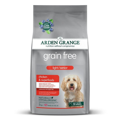 Arden Grange Senior/Light Grain Free Chicken & Superfoods 2kg Arden Grange