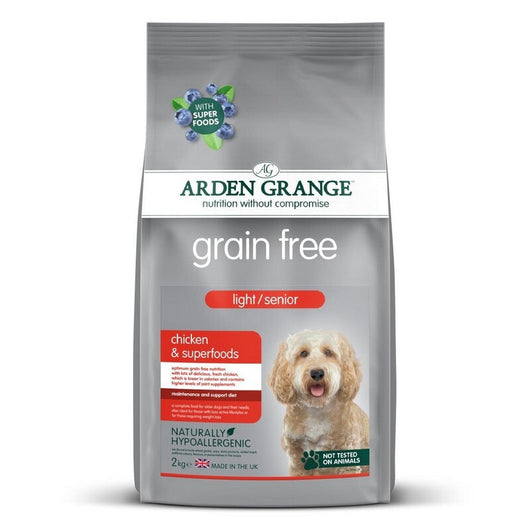 Arden Grange Senior/Light Grain Free Chicken & Superfoods 2kg Arden Grange