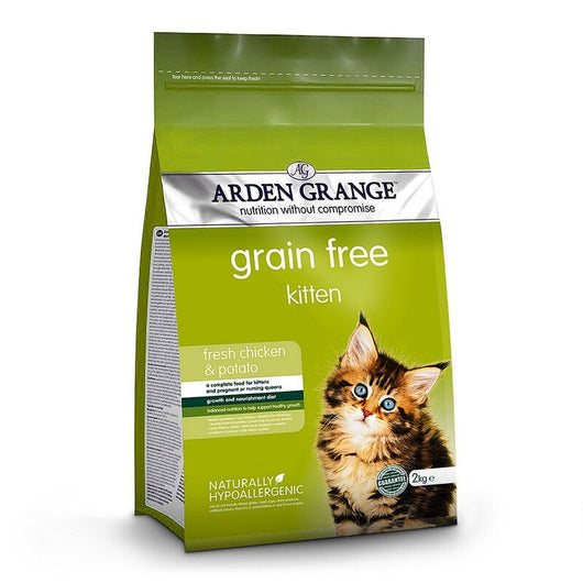 Arden Grange Kitten Grain Free Chicken & Potato 2kg x 6 Arden Grange
