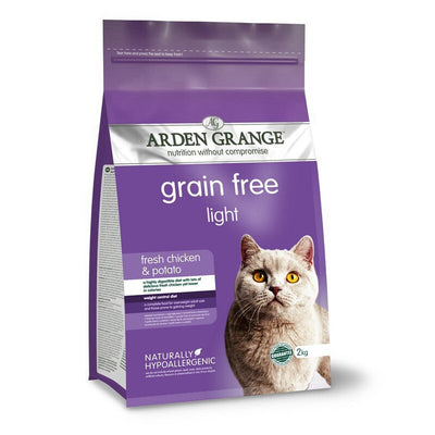 Arden Grange Cat Light Grain Free Chicken & Potato 2kg x 6 Arden Grange