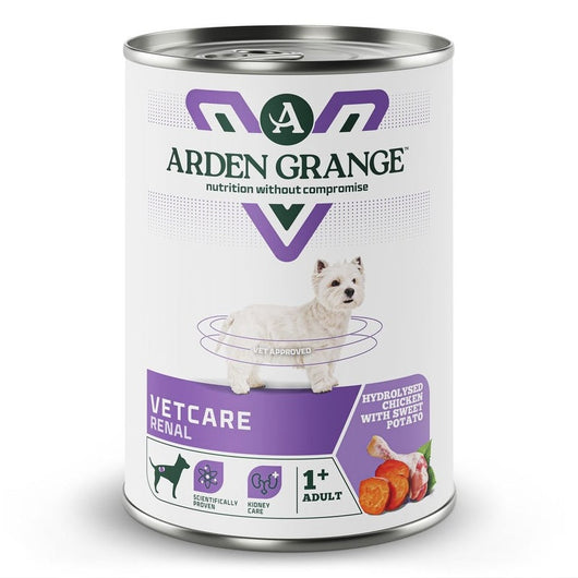 Arden Grange VetCare Renal Chicken with Sweet Potato 395g x 6 Arden Grange