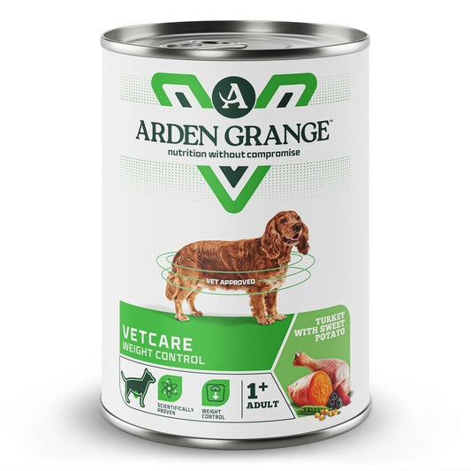 Arden Grange VetCare Weight Control Turkey with Sweet Potato 395g x 6 Arden Grange