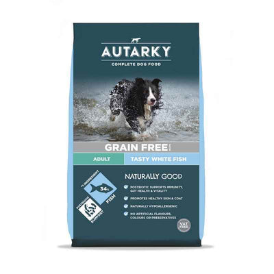 Autarky Adult Grain Free Tasty White Fish & Potato 12kg Autarky