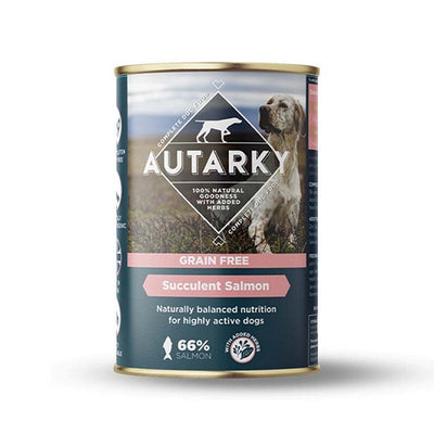 Autarky Grain Free Succulent Salmon Tins 395g x 2 Autarky