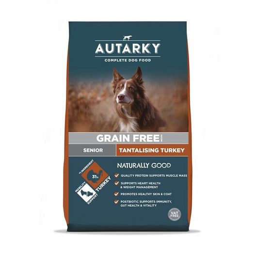 Autarky Senior Grain Free Tantalising Turkey 12kg Autarky