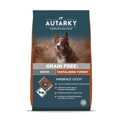 Autarky Senior Grain Free Tantalising Turkey 2kg Autarky