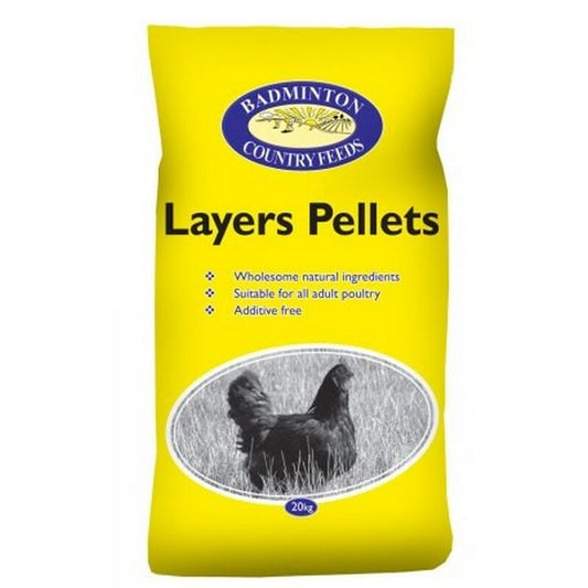 Badminton Layers Pellets 20kg Badminton