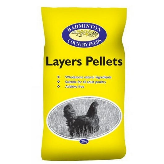 Badminton Layers Pellets 20kg Badminton