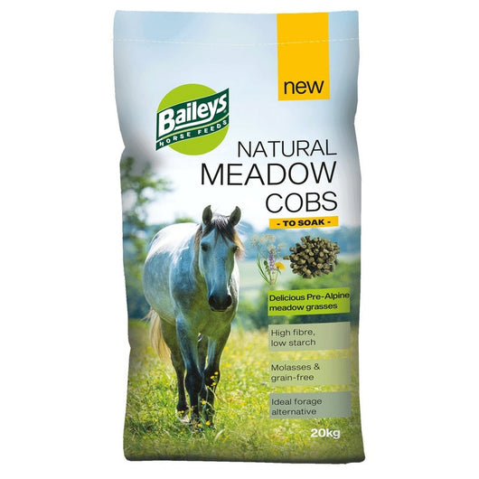Baileys Natural Meadow Cobs 20kg Baileys