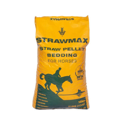 Bedmax Strawmax Straw Pellet Bedding 15kg Bedmax