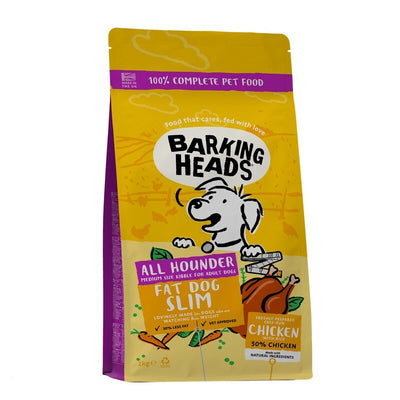 Barking Heads All Hounder Fat Dog Slim Chicken 2kg x 4 Barking Heads
