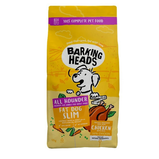 Barking Heads All Hounder Fat Dog Slim Chicken 12kg Barking Heads