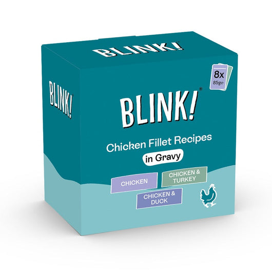 Blink! Cat Chicken Multipack in Jelly Pouch 85g x 8 x 3 Blink!