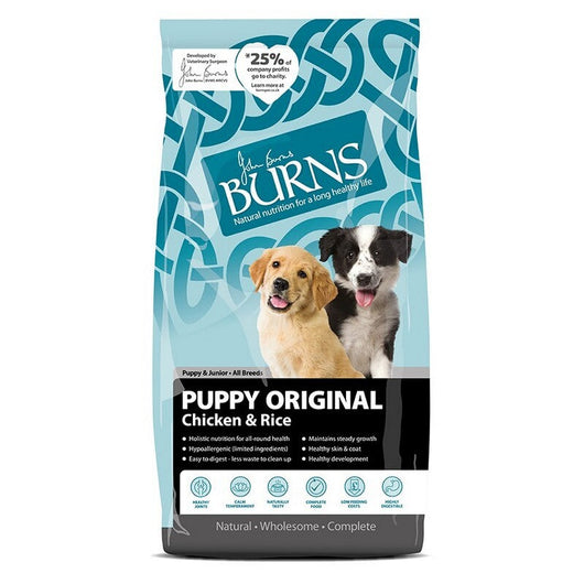 Burns Puppy Original Chicken & Rice 12kg Burns