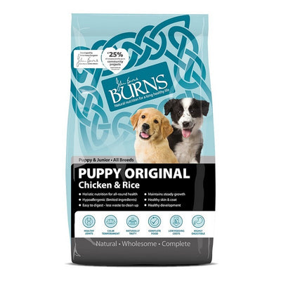 Burns Puppy Original Chicken & Rice 6kg Burns