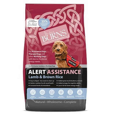 Burns Alert Assistance Lamb & Brown Rice 2kg Burns