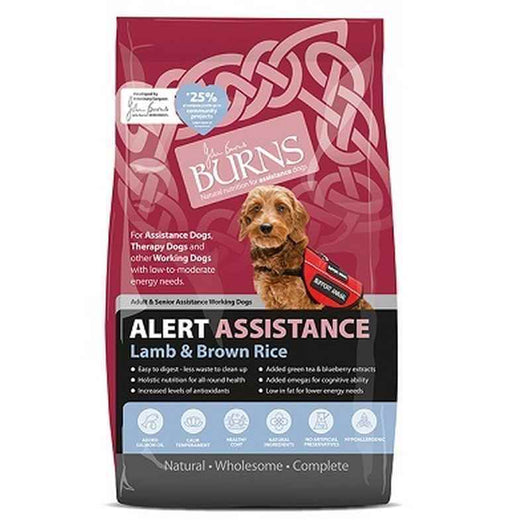 Burns Alert Assistance Lamb & Brown Rice 2kg Burns