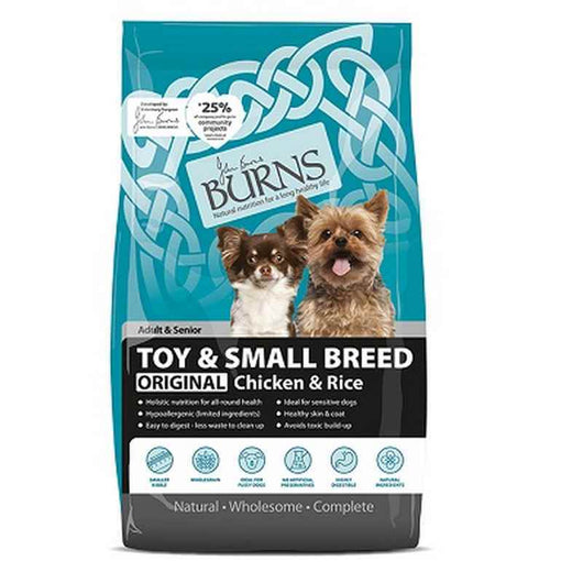 Burns Toy & Small Breed Original Chicken & Rice 6kg Burns