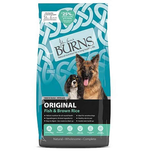 Burns Original Fish & Brown Rice 6kg Burns