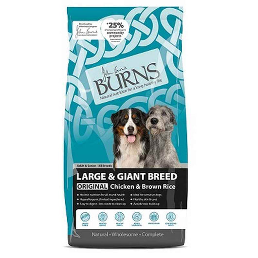 Burns Large & Giant Breed Original Chicken & Brown Rice 12kg Burns