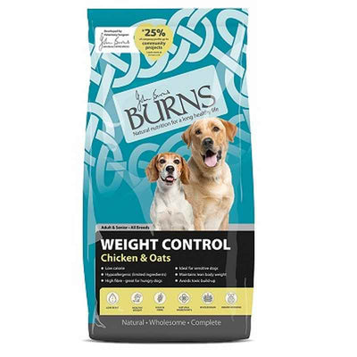 Burns Weight Control Chicken & Oats 6kg Burns