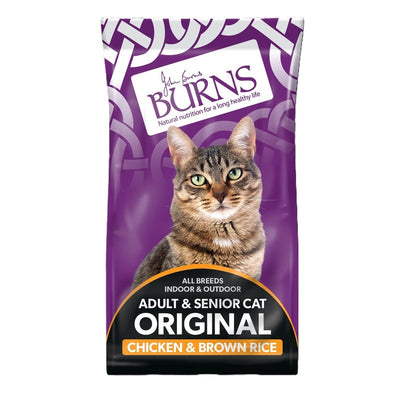 Burns Cat Adult & Senior Original Chicken & Brown Rice 1.5kg Burns