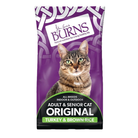 Burns Adult & Senior Cat Original Turkey & Brown Rice 1.5kg Burns