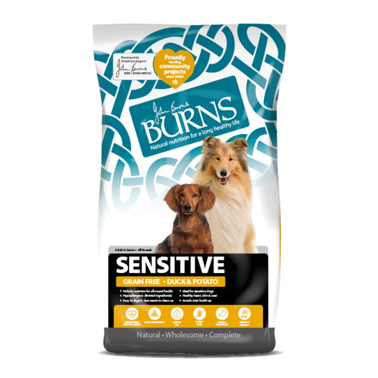 Burns Sensitive Grain Free Duck & Potato 12kg Burns
