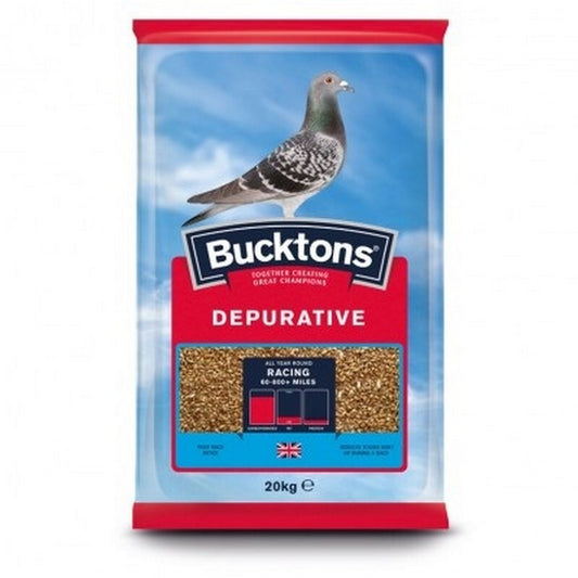 Bucktons Depurative Pigeon Feed 20kg Bucktons