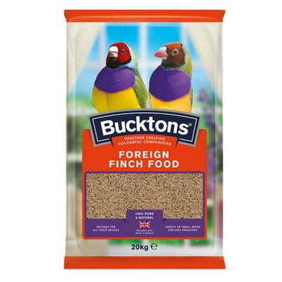 Bucktons Foreign Finch Feed 20kg Bucktons